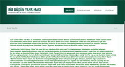 Desktop Screenshot of birdusunyansimasi.com